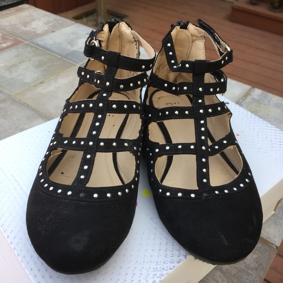 Shoes Little Girls Black Suede Shoes Poshmark